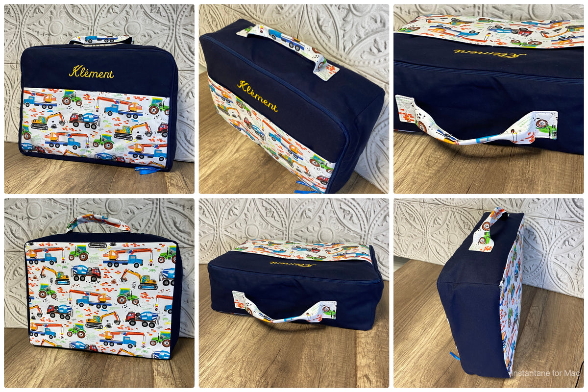Valise enfant personnalisée MOTIF AUX CHOIX