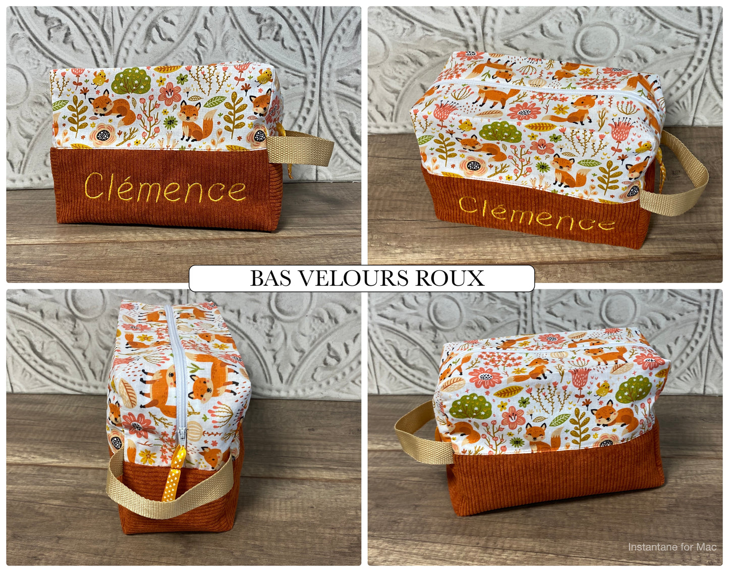 Trousse de toilette personnalisée RENARD